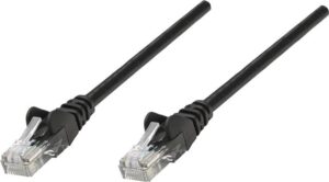 Kabl Intellinet Patch, Cat6 compatible, U/UTP, 7.5m, crni 342094