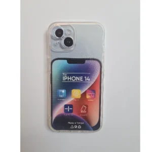 TYPHON iPhone 14 transparent ojačane ivice