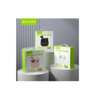 Bavin slušalice wireless earbuds crna