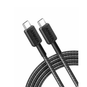Anker kabl 240W Type C/Type C 0,9m crna