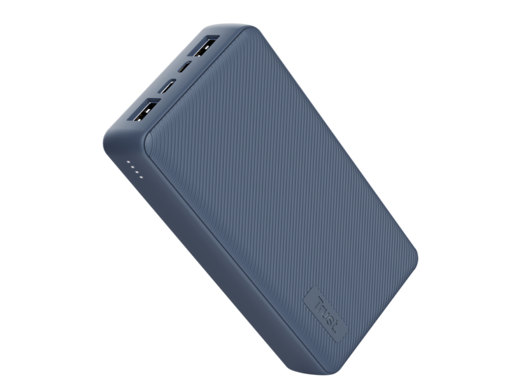 Eksterna baterija TRUST MAXO PRIMO 20.000K Powerbank ECO/plava - Слика 2