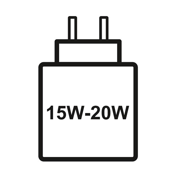 Xwave H20AC 20w USB brzi ZIDNI punjac za mobilne,tablete,dual A+C,PD,Crni - Слика 2