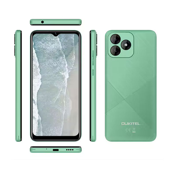 Oukitel C53 green Smart phone4G/Octa-Core/6.6"HD/64GB/4+4GB/13M/5MP/4300mAh/Android 14 - Слика 7