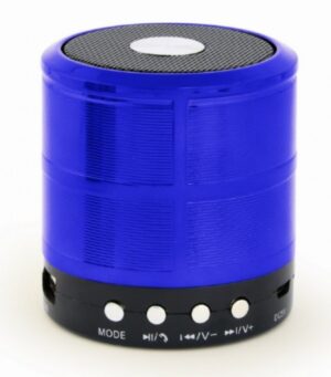 SPK-BT-08-B Gembird Portable Bluetooth speaker +handsfree 3W, FM, microSD, AUX, blue FO