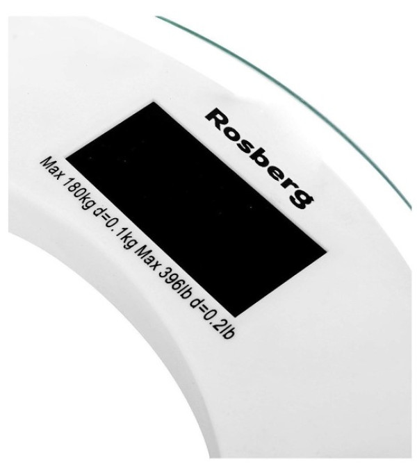 Vaga digitalna Rosberg R51650A, 180kg - Слика 3