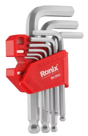 RONIX Alat MAGNETNI HEX KLJUCEVI SET 9-DELNI CR-V RH-2033 1.5-10mm