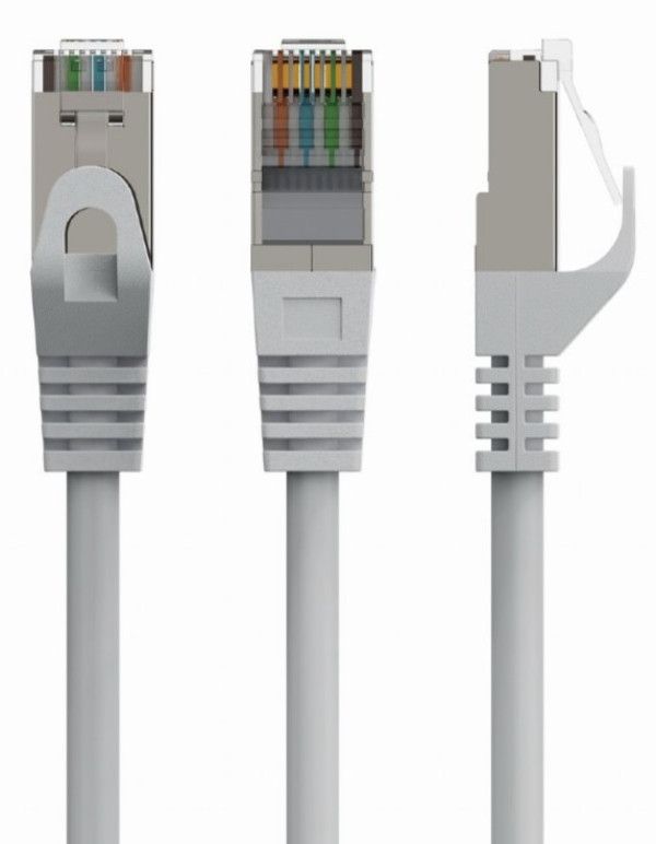 PP6A-LSZHCU-60M Gembird Mrezni kabl, SFTP CAT.6A BAKARNI LSZH Patch cord 60m Grey - Слика 3