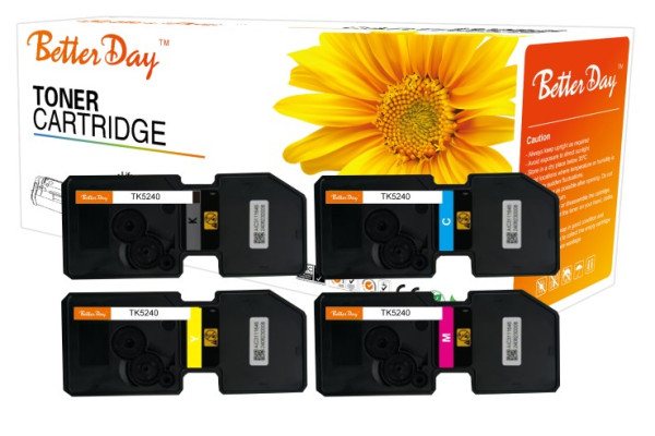 Toner BetterDay C-TK5240 M zam. kaseta za Kyocera Magenta 3k - Слика 3