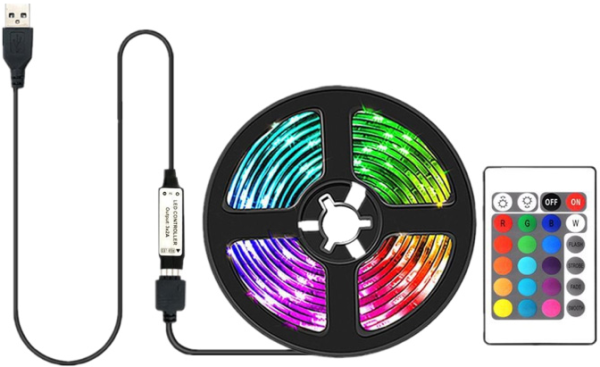 PROSTO LTK5050/30RGB-RC/2 Set RGB LED trake sa daljinskim upravljačem, USB/5V, 2m - Слика 5