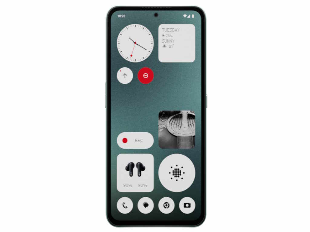 Smartphone NOTHING CMF Phone 1 5G 8GB/128GB/svetlozelena + NOTHING CMF Buds narandžaste - Слика 2