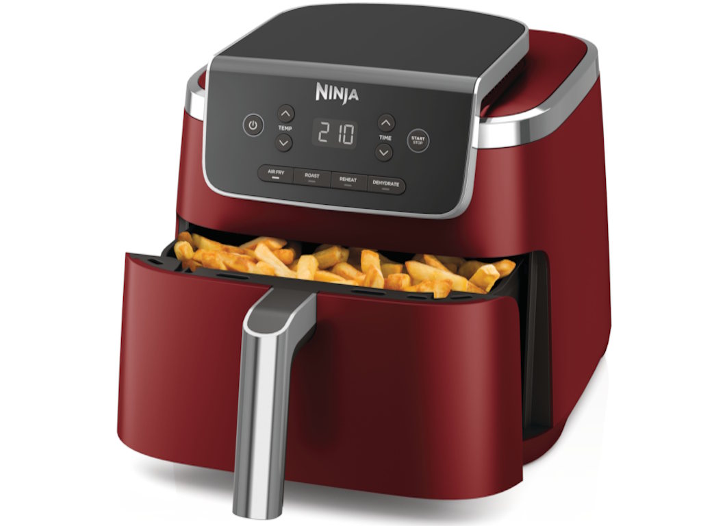 Airfryer NINJA AF140EUCM jedna korpa/2000W/4.7L/crvena - Слика 4