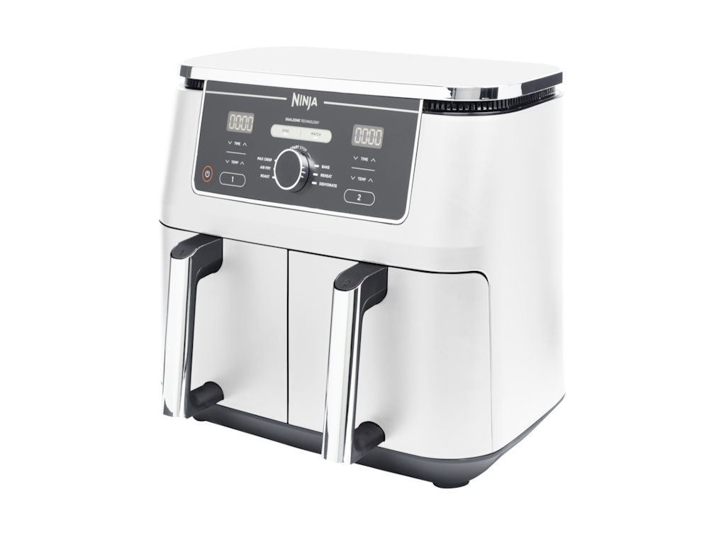 Airfryer NINJA AF400EUWH dupla korpa/9.5L/ 2470W/ bela - Слика 3