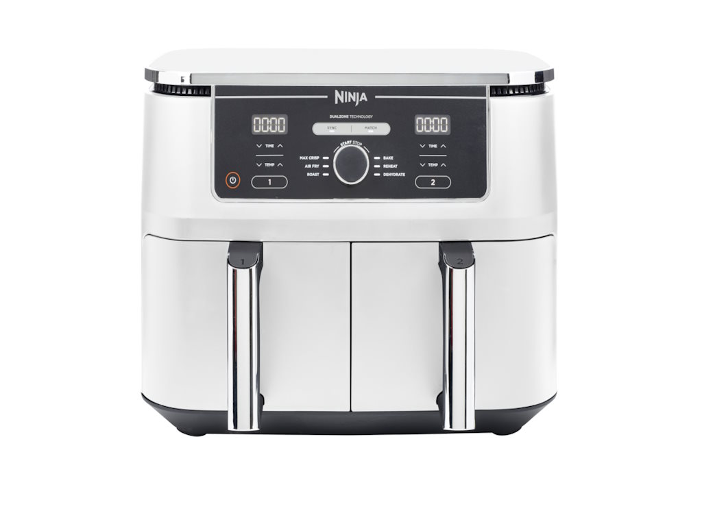 Airfryer NINJA AF400EUWH dupla korpa/9.5L/ 2470W/ bela - Слика 5