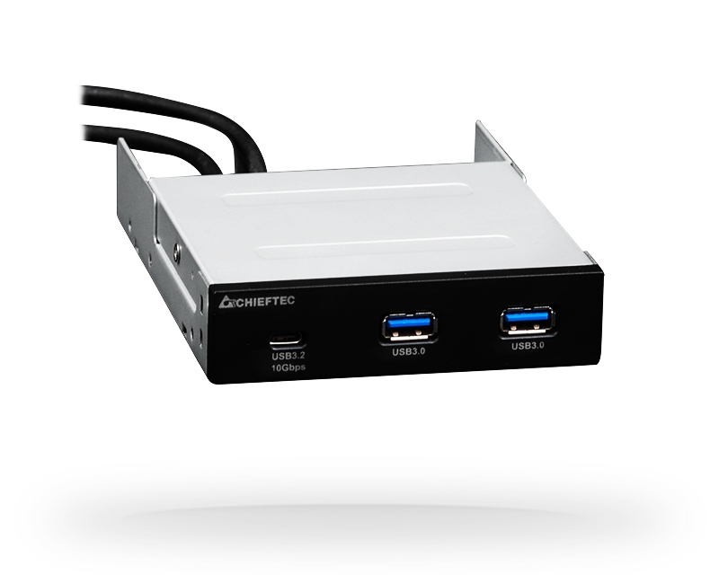MUB-3003C 3.5" 2xUSB 3.0 + 1xUSB Type-C Front Panel - Слика 4