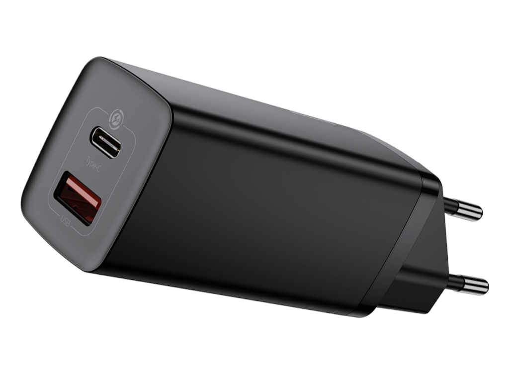 Brzi Punjac BASEUS GaN2 Lite C+U/65W/crna - Слика 3