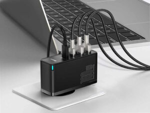 Brzi Punjac BASEUS GaN2 Pro 2C+2U/100W/crna