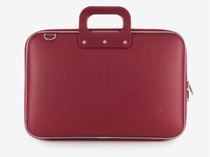 Torba BOMBATA Classic Vinil 15" Borgogna red/Crvena