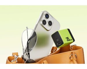 WEKOME Superbrzi Strujni GaN Punjac, 2-porta USB (3.0 i 3.1 tipC) 35W, zeleni WP-U36