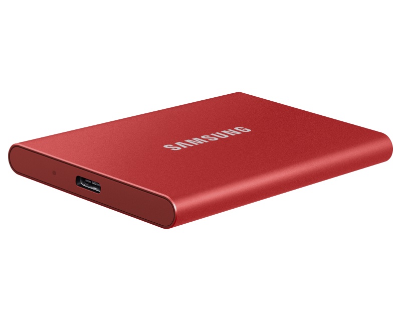 SAMSUNG Portable T7 500GB crveni eksterni SSD MU-PC500R - Слика 4