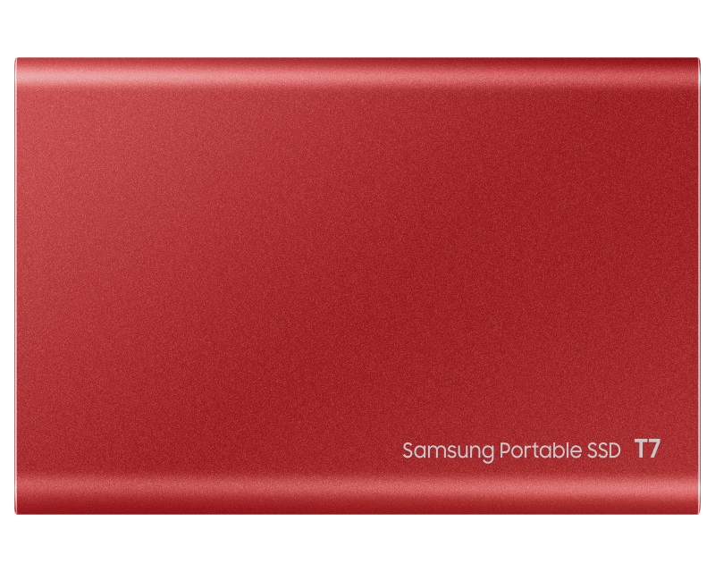 SAMSUNG Portable T7 500GB crveni eksterni SSD MU-PC500R - Слика 5