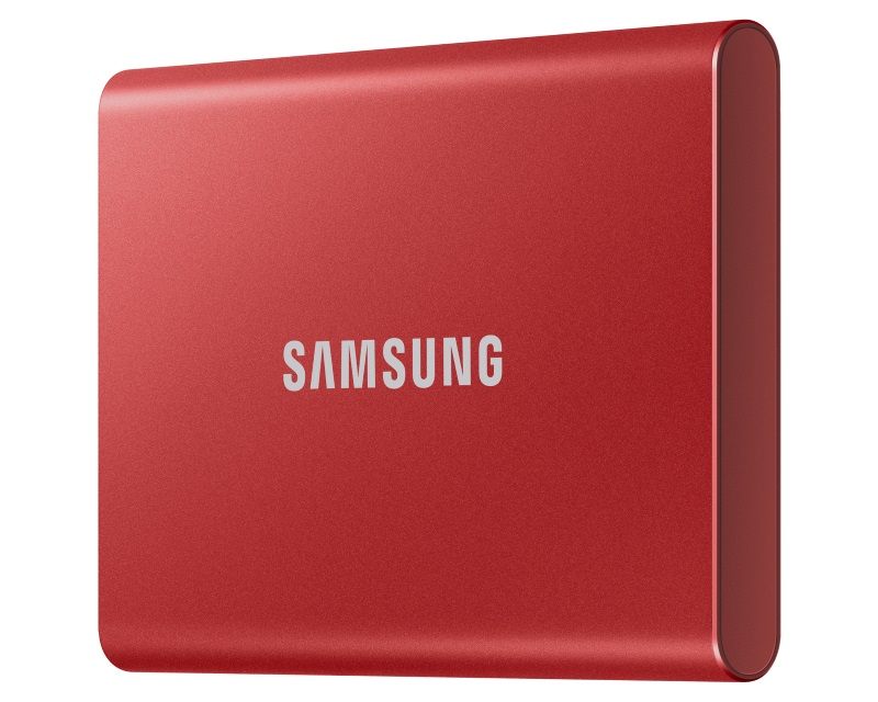 SAMSUNG Portable T7 500GB crveni eksterni SSD MU-PC500R - Слика 6