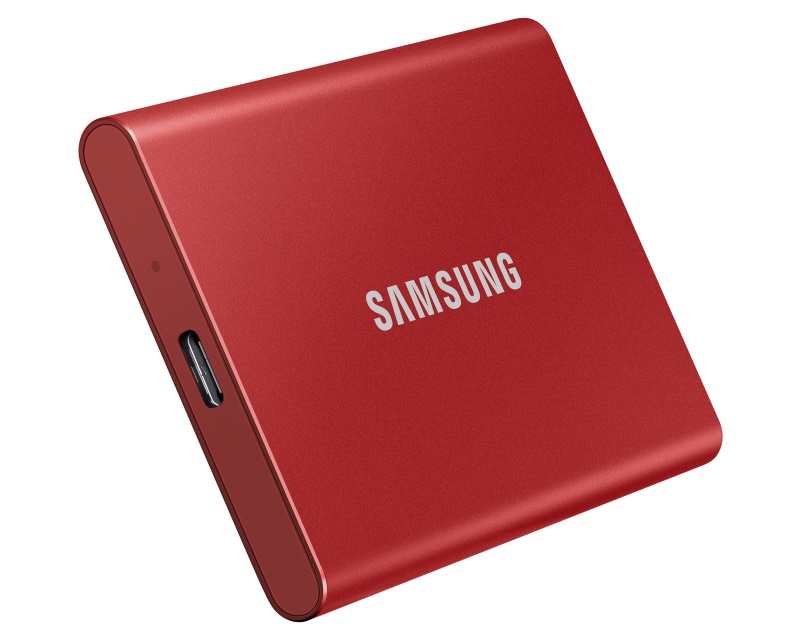 SAMSUNG Portable T7 500GB crveni eksterni SSD MU-PC500R - Слика 7