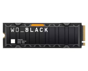 2TB M.2 NVMe SSD Gen4 WDS200T2XHE Black SN850X + Heatsink