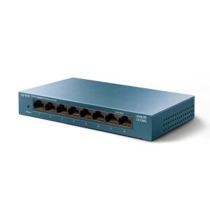 Switch TP-LINK LS108G LiteWave Gigabit 8xRJ-45/10/100/1000Mbps/metalno kucište