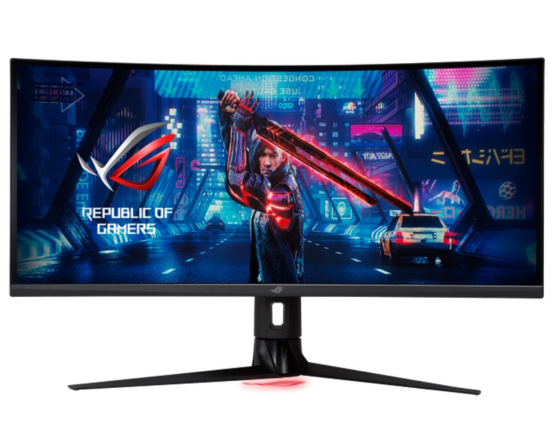 ASUS 32 inča ROG Strix XG349C UWQHD zakrivljeni Gaming Monitor crni - Слика 2
