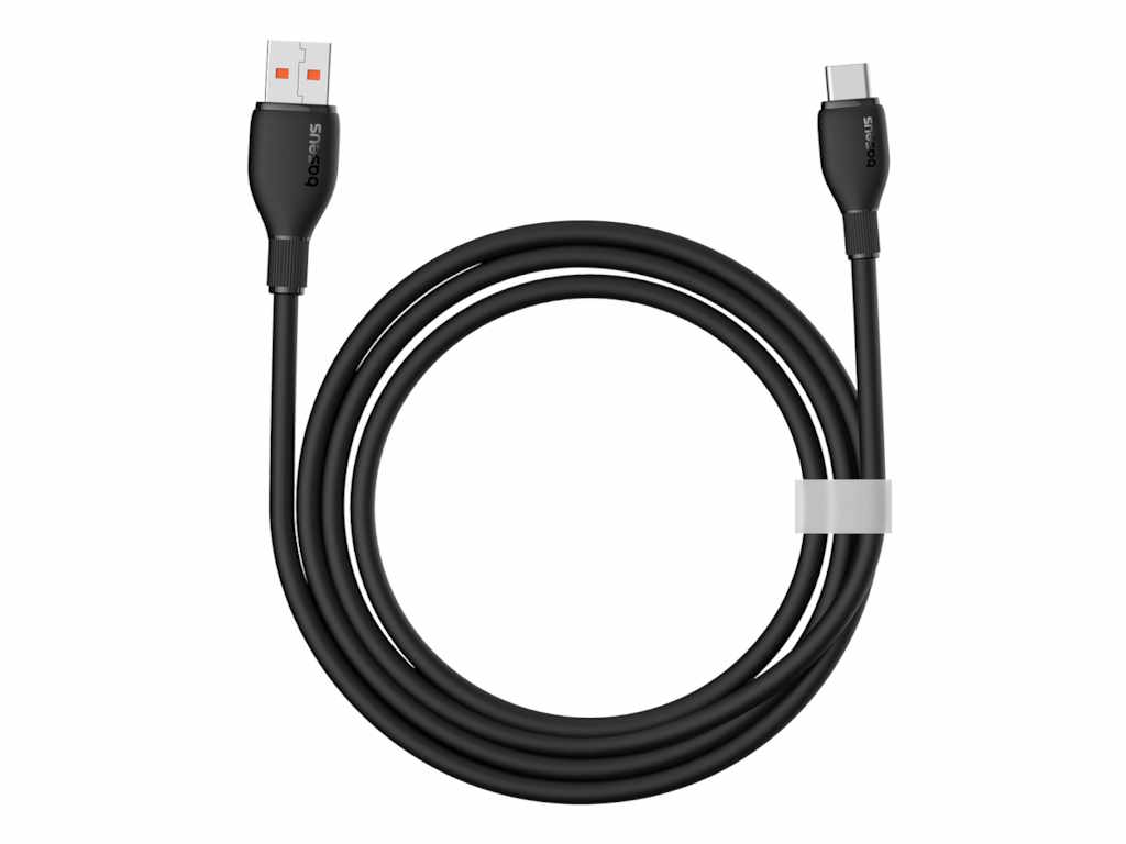 Kabl za brzo punjenje BASEUSPudding/USB to Type-C/100W/1.2m/crna - Слика 2