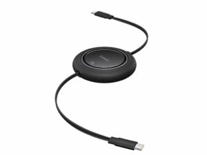 Kabl za brzo punjenje BASEUS Free2Pull Mini Retracable/USB-C to USB-C/100W/1.5m/crna
