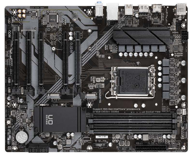 GIGABYTE B760 DS3H DDR4 rev. 1.x matična ploča - Слика 5