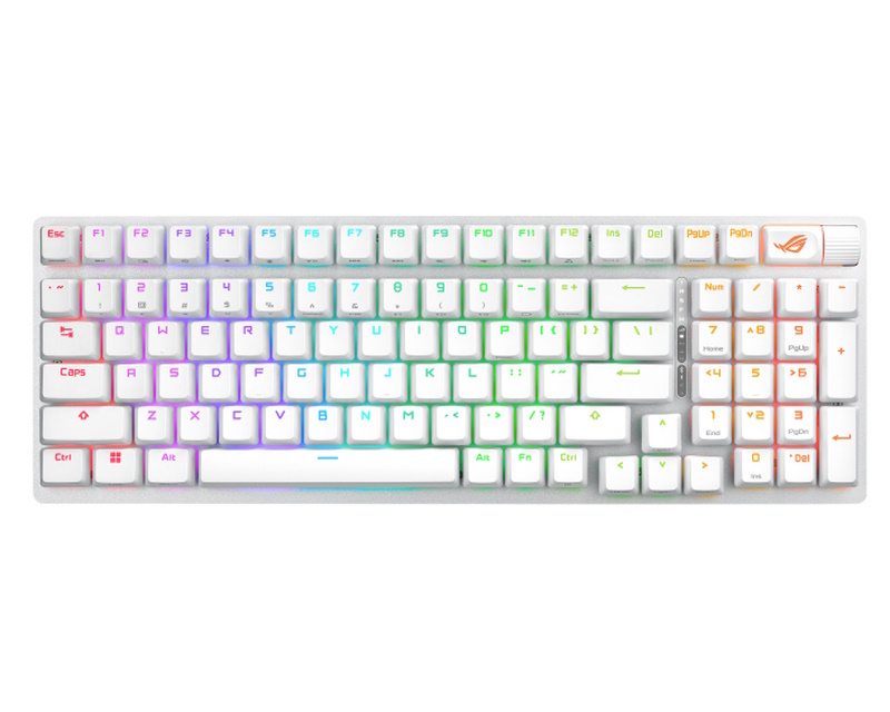 ASUS X901 SCOPE II 96 Wireless Gaming tastatura bela - Слика 2