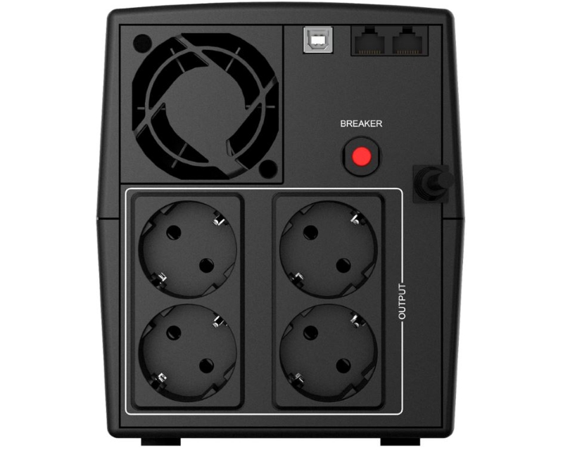 Keen 1000 USB 600W UPS (UPLI-LI100KU-CG01B) - Слика 3