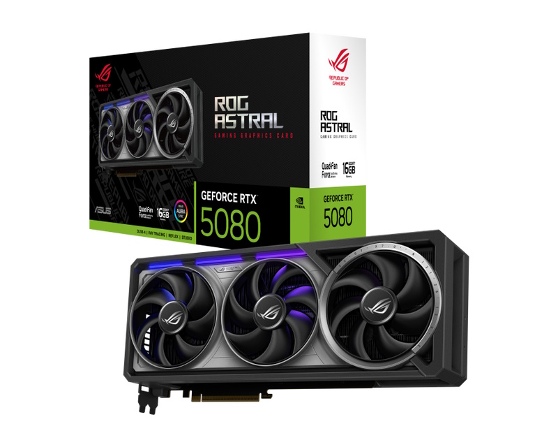 ASUS nVidia GeForce ROG-ASTRAL-RTX5080-O16G-GAMING grafička karta - Слика 4