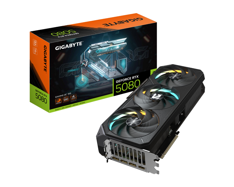 GIGABYTE nVidia GeForce RTX 5080 GAMING 16GB GV-N5080GAMING OC-16GD rev. 1.0 grafička karta - Слика 5