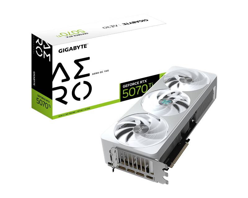GIGABYTE nVidia GeForce RTX 5070 Ti AERO 16GB 256bit GV-N507TAERO OC-16GD rev. 1.0 grafička karta - Слика 8