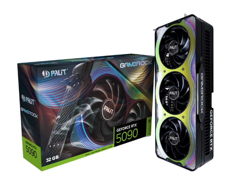PALIT nVidia GeForce RTX 5090 32GB 512bit RTX 5090 GameRock grafička karta - Слика 6