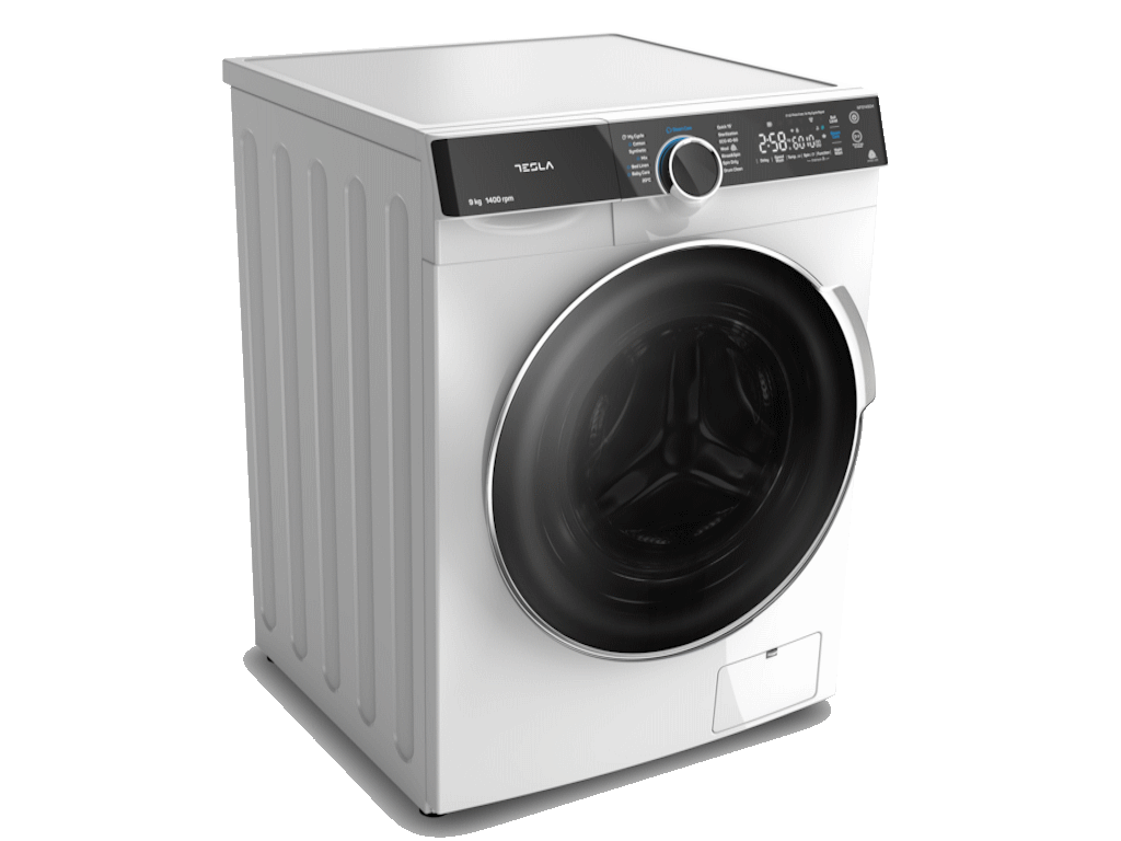 TESLA WG Veš mašina TESLA WF121490M/inverter/12kg/1400 obrtaja/B/85x59,5x59,5cm/bela - Слика 3