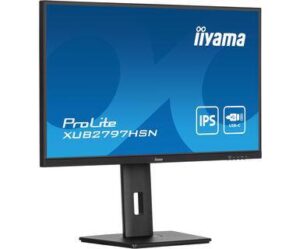 IIYAMA 27" XUB2797HSN-B1 1920 x 1080 100Hz, 1ms, USB HUb Type C  65W, RJ45