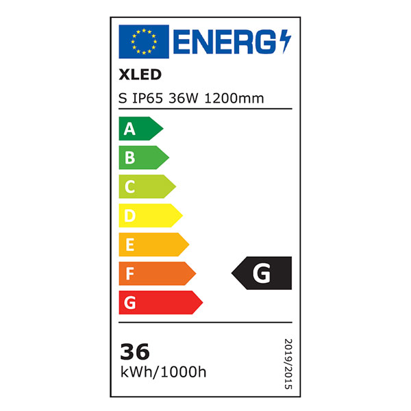 XLED S IP65 36W 1220mm Led Vodootporna strela 6500K (CL-WPD036AAA) - Слика 2