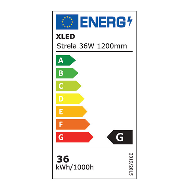 XLED Strela 36W 1200mm CL-JHD036AAA LED sa alu okvirom 6500K - Слика 2