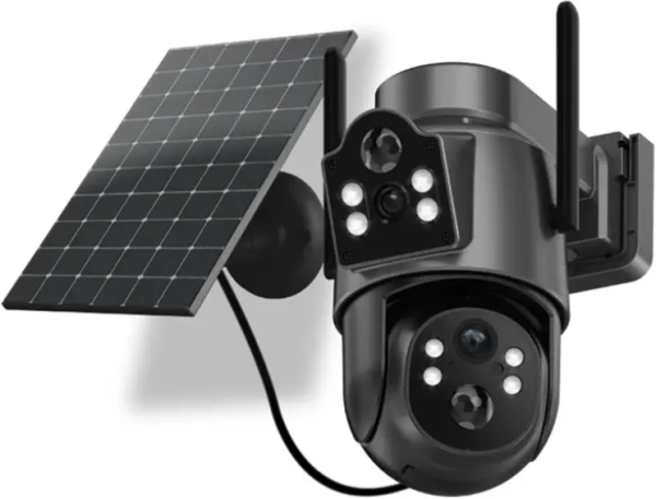 CAM-IP4MP-TQ7 GMB kamera 4MP(2mp+2mp) H.265 EU Solar Camera, 2 Inch, ICSEE App, 2.8mm, IP66 - Слика 6