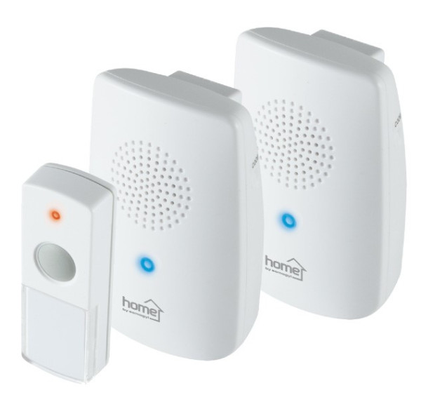 Duplo kućno zvono sa 8 melodija 100m 2x1,5V AA DBS1001DC - Слика 2