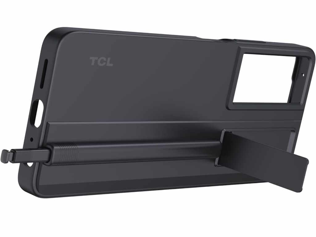 Maska+olovka za smartphone TCL 40 NxtPaper/bumper/crna - Слика 2