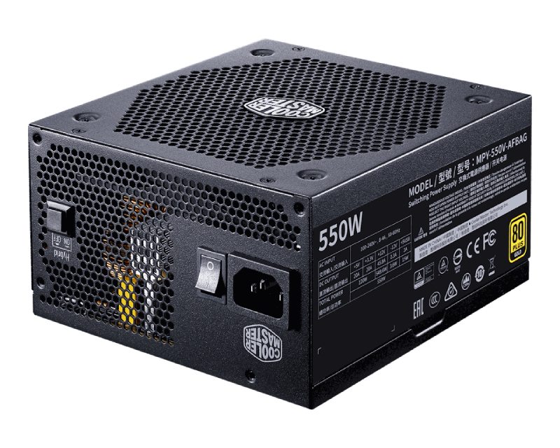 COOLER MASTER V550 GOLD V2 550W napajanje (MPY-550V-AFBAG-EU) 3Y - Слика 5