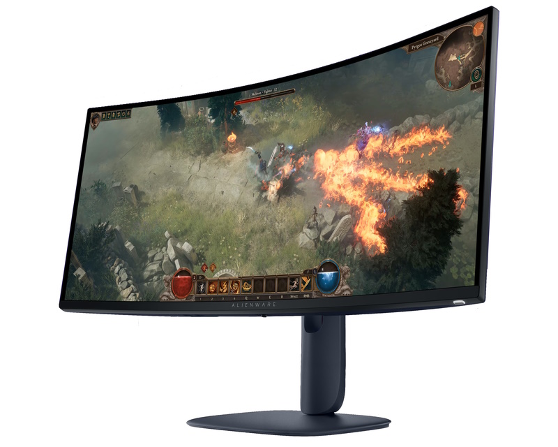DELL 34 inch AW3425DWM 180Hz WQHD FreeSync Alienware Gaming zakrivljeni monitor - Слика 7