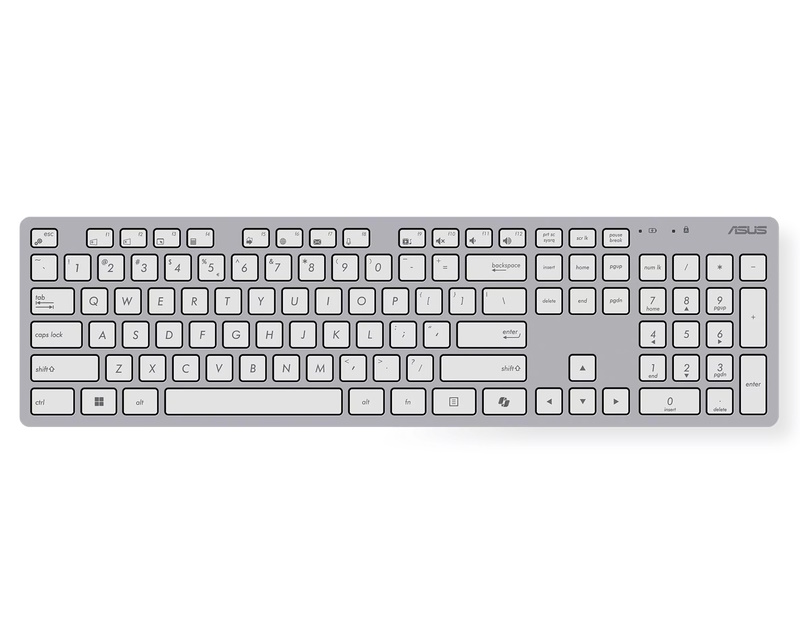 ASUS W5000 Wireless US tastatura + miš bela - Слика 2