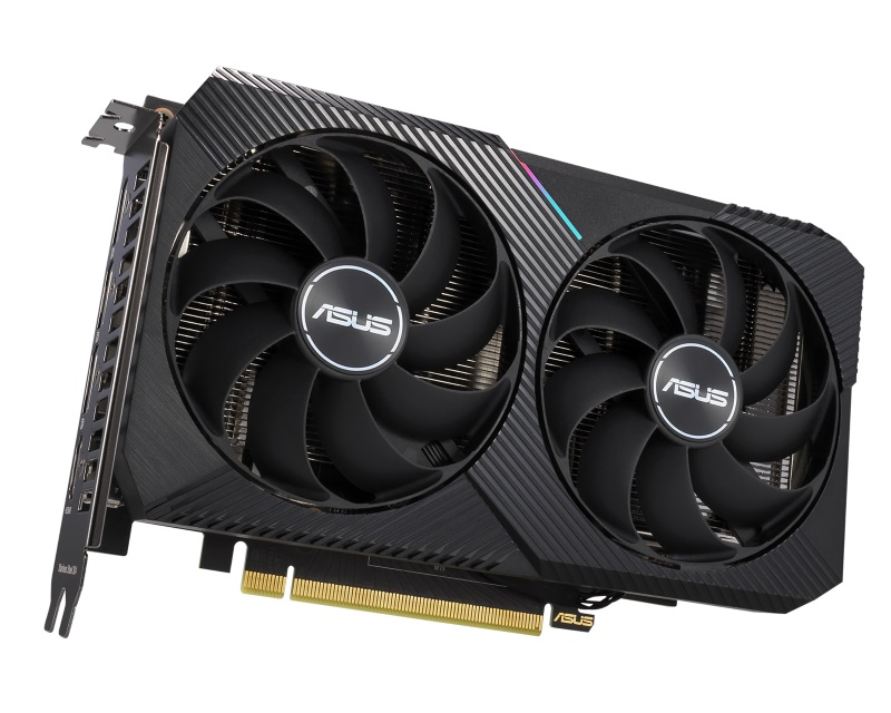ASUS nVidia GeForce RTX 3060 12GB 192bit DUAL-RTX3060-O12G-V2 LHR - Слика 2