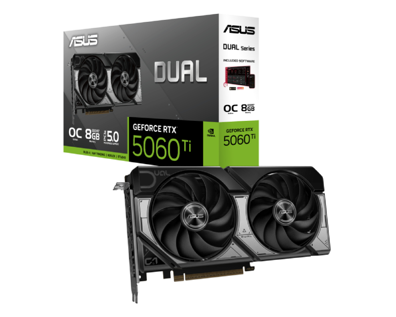 ASUS nVidia GeForce RTX 5060 Ti 8GB 128bit DUAL-RTX5060TI-O8G grafička karta - Слика 5